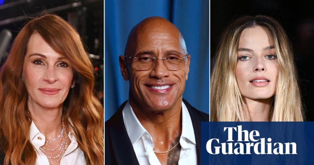 Fallen stars: why are Hollywood A-listers flopping at the box office? This season has seen underwhelming results from stars such as Margot Robbie, Dwayne Johnson, Julia Roberts and Keanu Reeves.