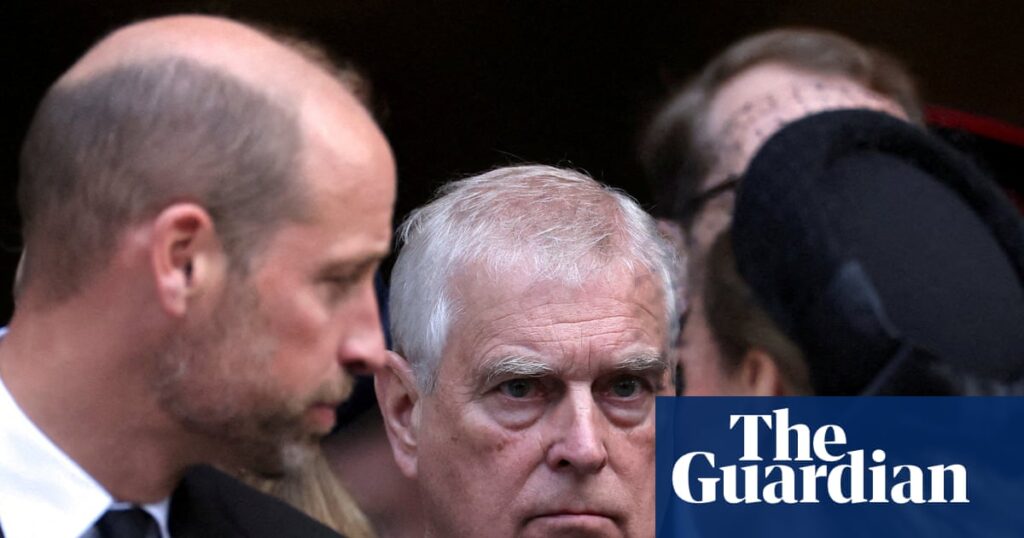 Dealing with ‘Andrew problem’ could help ease William’s accession to the throne | Prince Andrew Dealing with ‘Andrew problem’ could help ease William’s accession to the throne | Prince Andrew