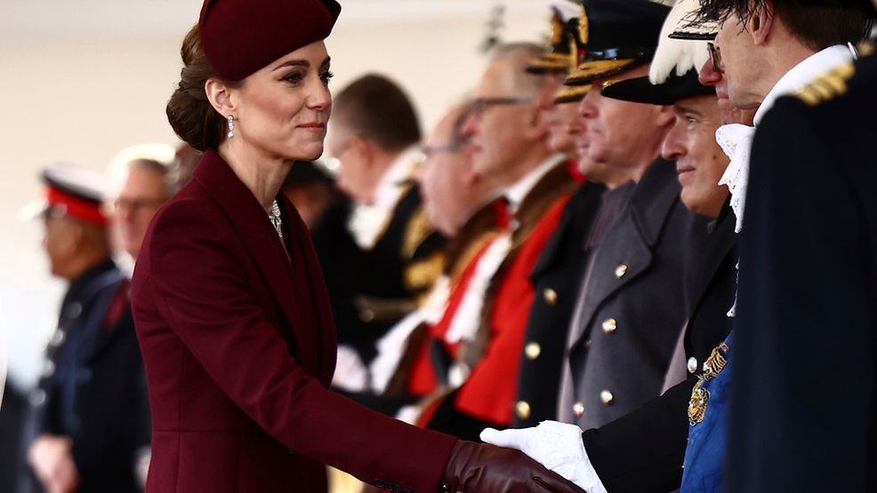 Princess Kate resumes royal duties as Qatar state visit to the UK starts station icon