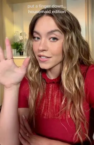 @sydneysweeney/Instagram Sydney Sweeney in a video shared on her Instagram Stories on October 24, 2025.