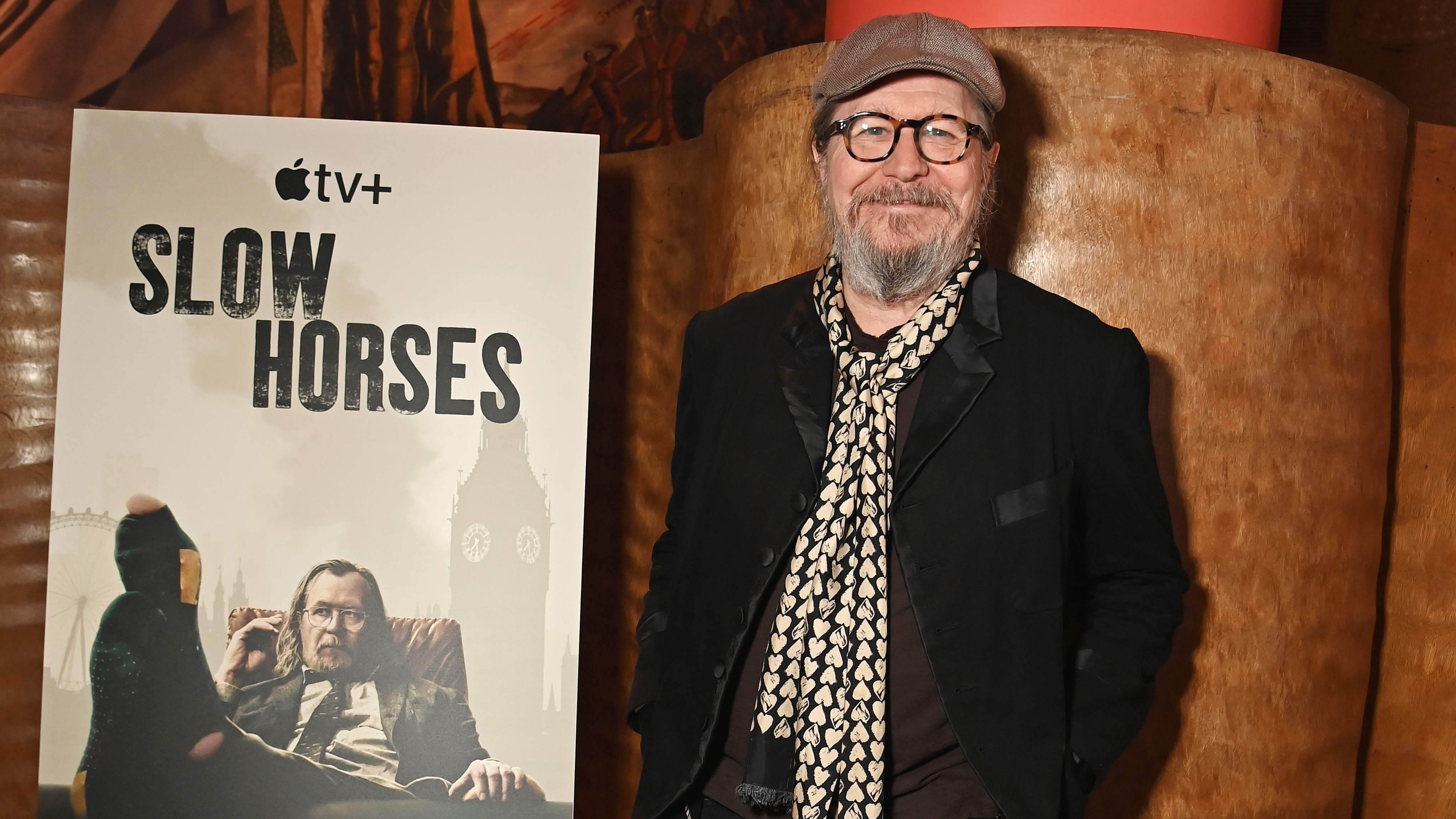 Gary Oldman attends a special screening and Q&amp;A for "Slow Horses" season five at The Ham Yard Hotel on September 26, 2025