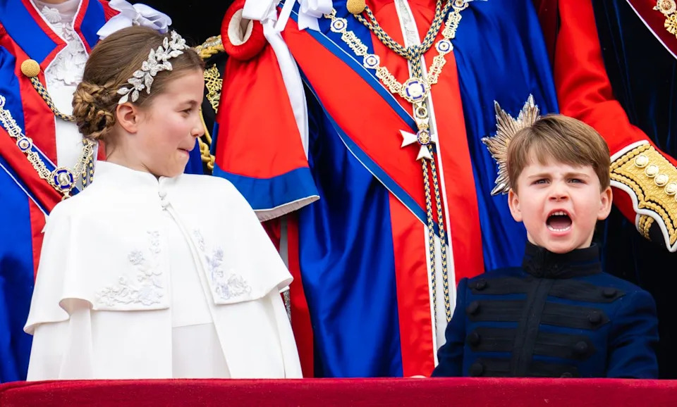 Getty Princess Charlotte and Prince Louis