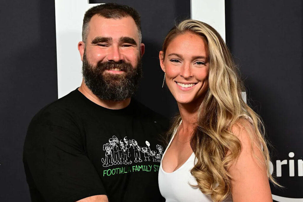 Kylie Kelce Changes Her Instagram Bio to a Tribute to Jason Kelce's Manhood and Her Favorite Taylor Swift Song
