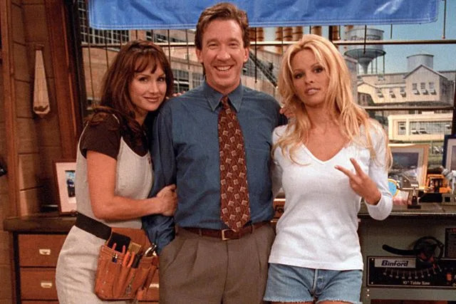 ABC/Disney via Getty Debbe Dunning, Tim Allen, and Pamela Anderson in 'Home Improvement'