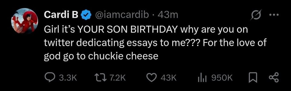 Cardi B and Nicki Minaj are STILL going at it on Twitter in case anyone was wondering.