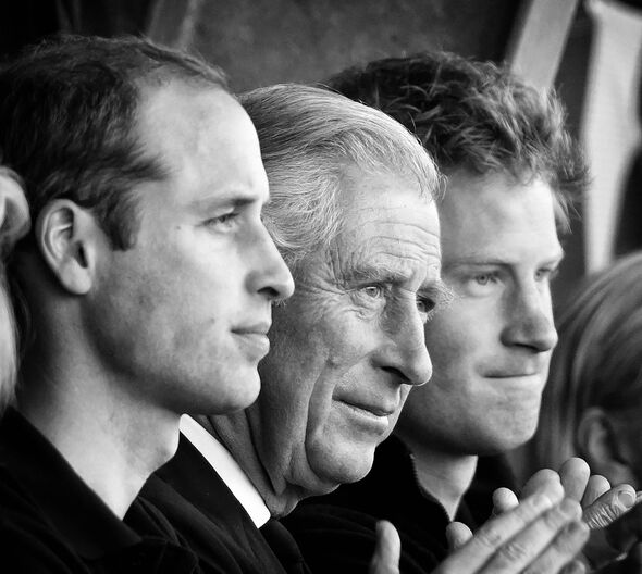 King Charles with sons