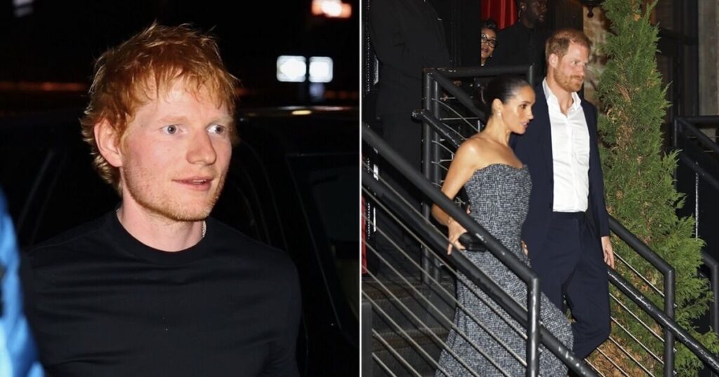 Meghan and Harry's glamorous NYC date night with Ed Sheeran - Celebrity News - Entertainment
