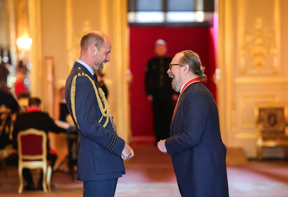 Gary Oldman has revealed the surprising tongue-in-cheek remark Prince William made when bestowing his knighthood. Andrew Parsons / Kensington Palace