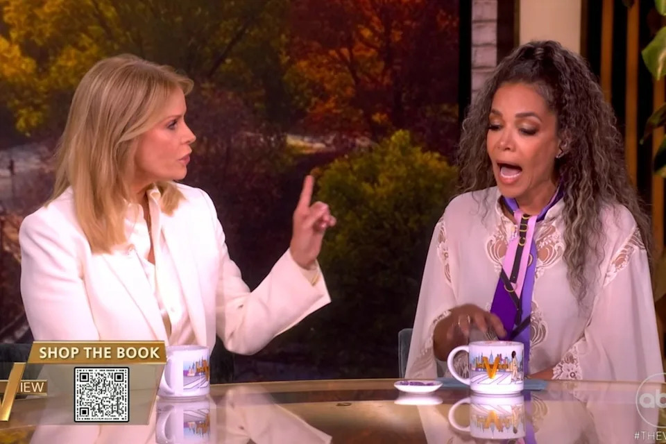 ABC Cheryl Hines and Sunny Hostin clash on 'The View'