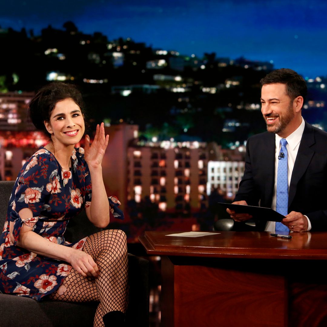 JIMMY KIMMEL LIVE - "Jimmy Kimmel Live" airs every weeknight at 11:35 p.m. EST and features a diverse lineup of guests that includes celebrities, athletes, musical acts, comedians and human-interest subjects, along with comedy bits and a house band. The guests for Thursday, June 1 included Sarah Silverman ("Sarah Silverman: A Speck of Dust"), NBA Chicago Bulls star Jimmy Butler and musical guest Post Malone.
SARAH SILVERMAN, JIMMY KIMMEL
