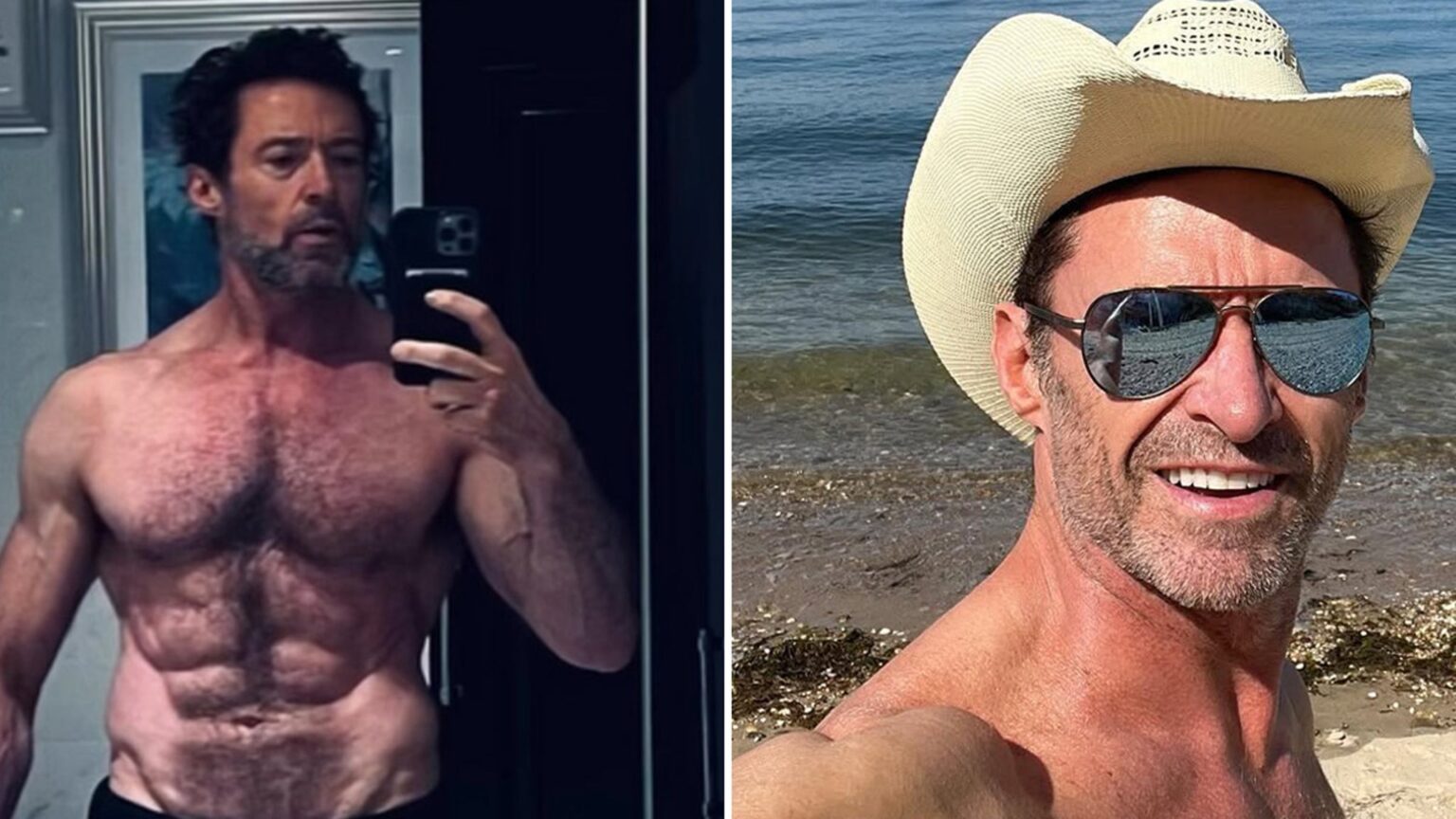Rip Through Hugh Jackman’s Shredded Shots for His 57th Birthday! Rip Through Hugh Jackman's Shredded Shots for His 57th Birthday!