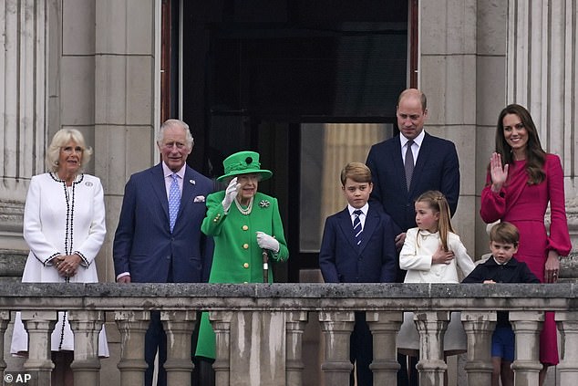 Despite such concerns, the Prince, and indeed his wife, were in attendance at the Queen's Jubilee celebrations. But Harry and Meghan, alongside the Duke of York, were not allowed to appear on Buckingham Palace balcony for Trooping the Colour