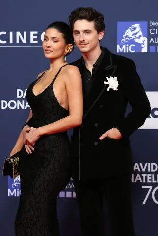 Getty Images Kylie Jenner and Timothée Chalamet on May 7, 2025.