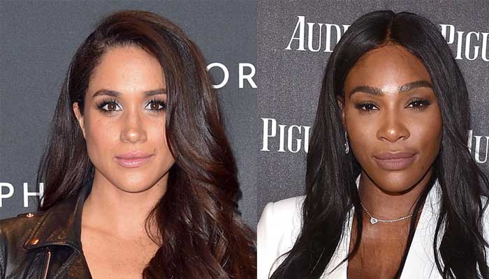 Meghan Markel and Serena Williams