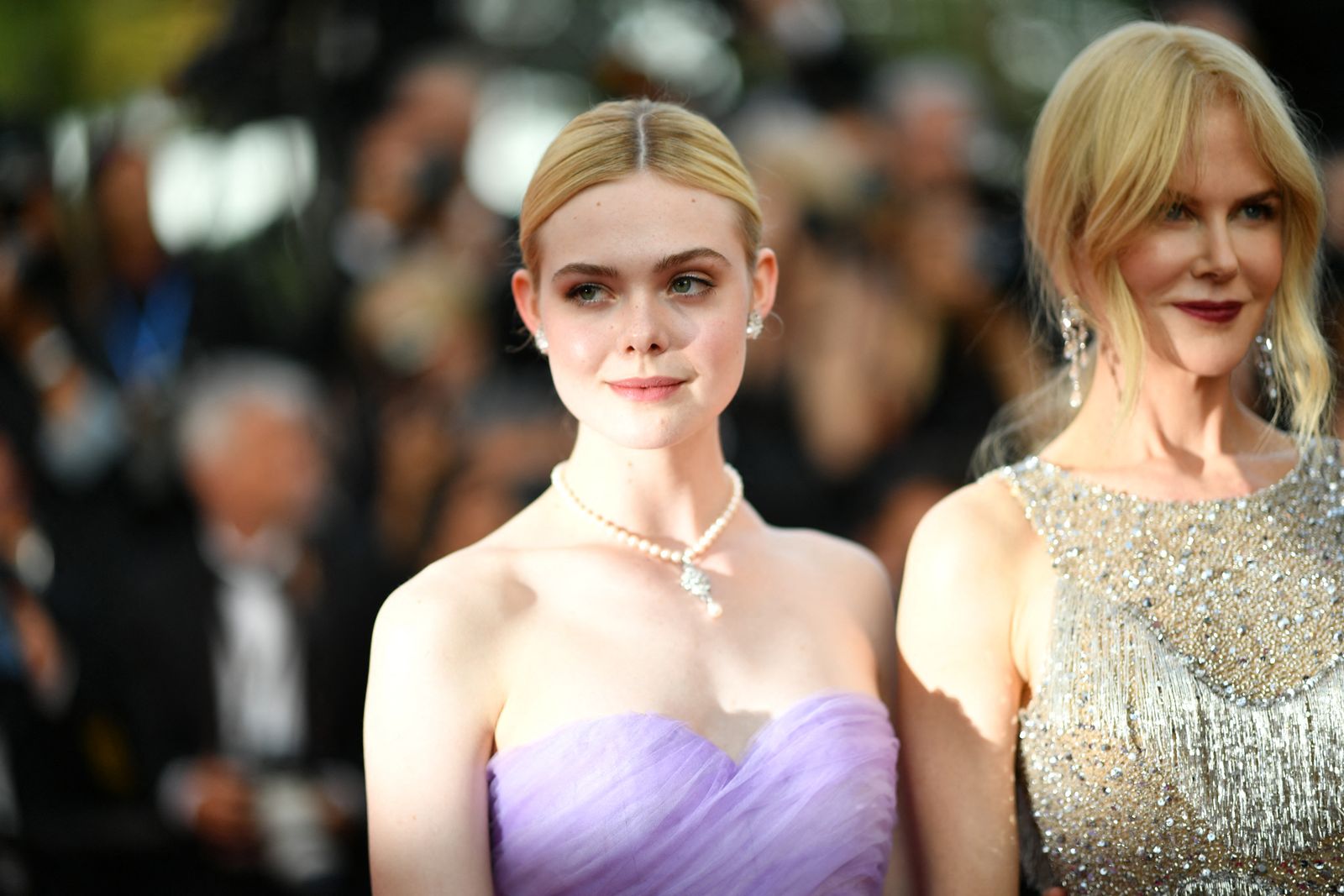 The actresses have worked together before here they are pictured in Cannes in 2017 as they arrive for a screening of The...