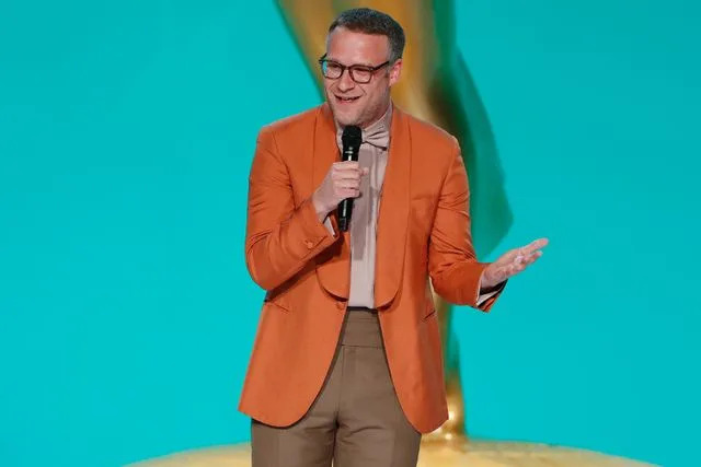 Cliff Lipson/CBS via Getty Seth Rogen at the 2021 Emmys