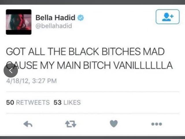 Bella hadid’s old tweets