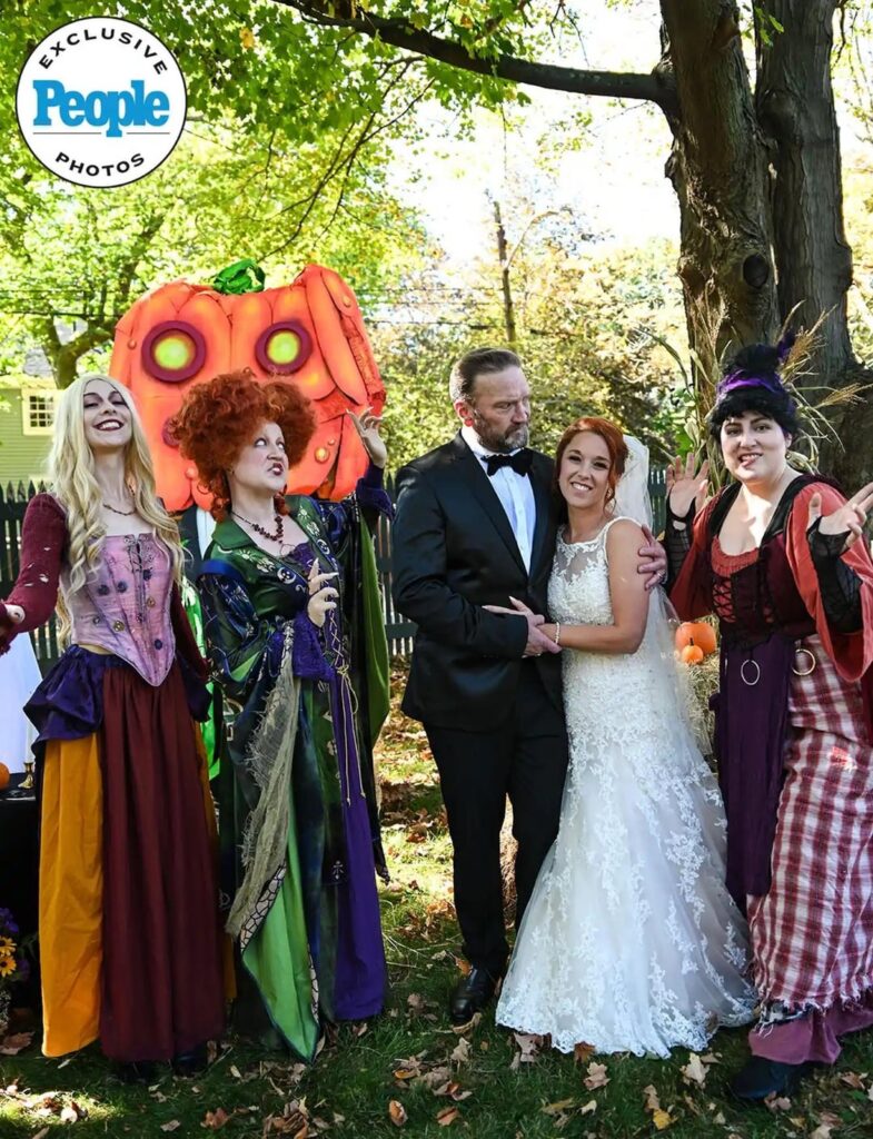 Hocus Pocus Star Larry Bagby Marries Veronique Dumont in Spellbinding Salem Wedding