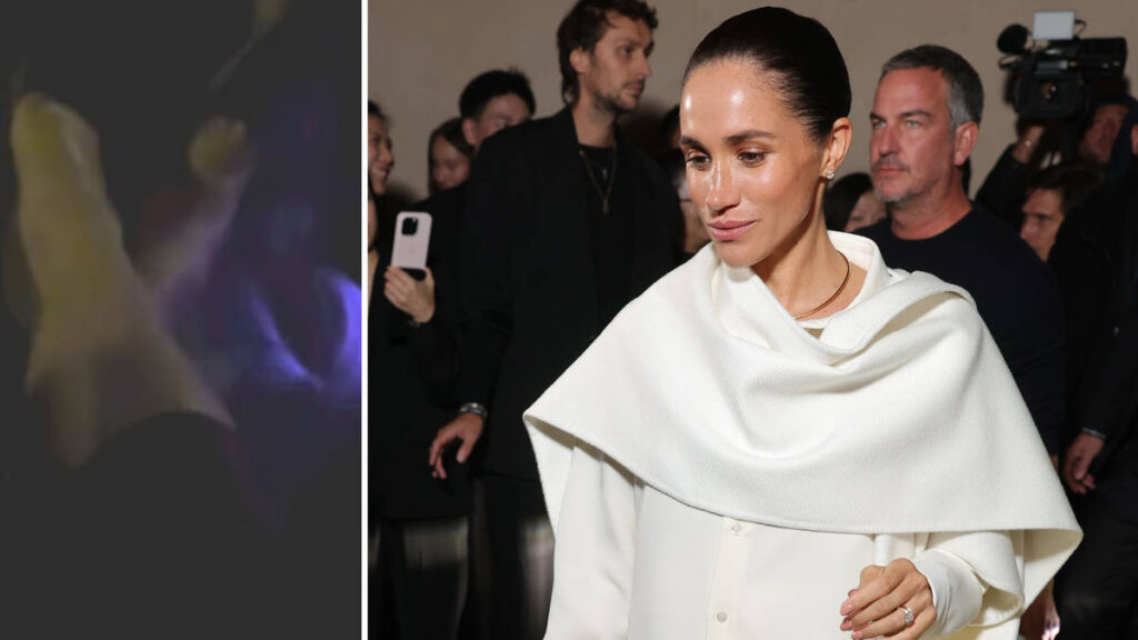 Meghan Markle sparks backlash with video of 'feet up limo ride' near tunnel where Diana died
