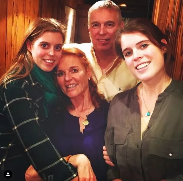 Princesses Beatrice and Eugenie, Sarah Ferguson, Prince Andrew