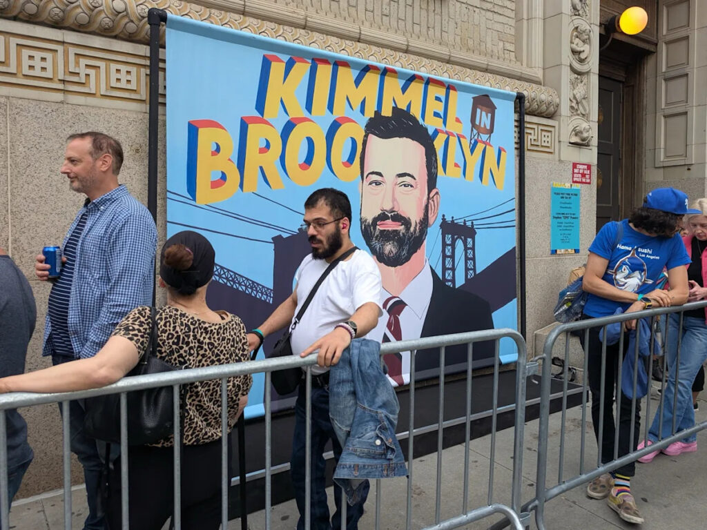 Jimmy Kimmel came to Brooklyn. Brooklyn came to cheer. Yahoo entertainment home
