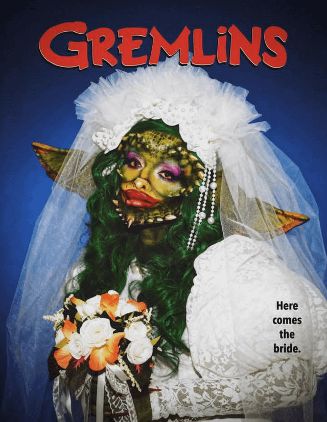 JADE as a Gremlin for Halloween.