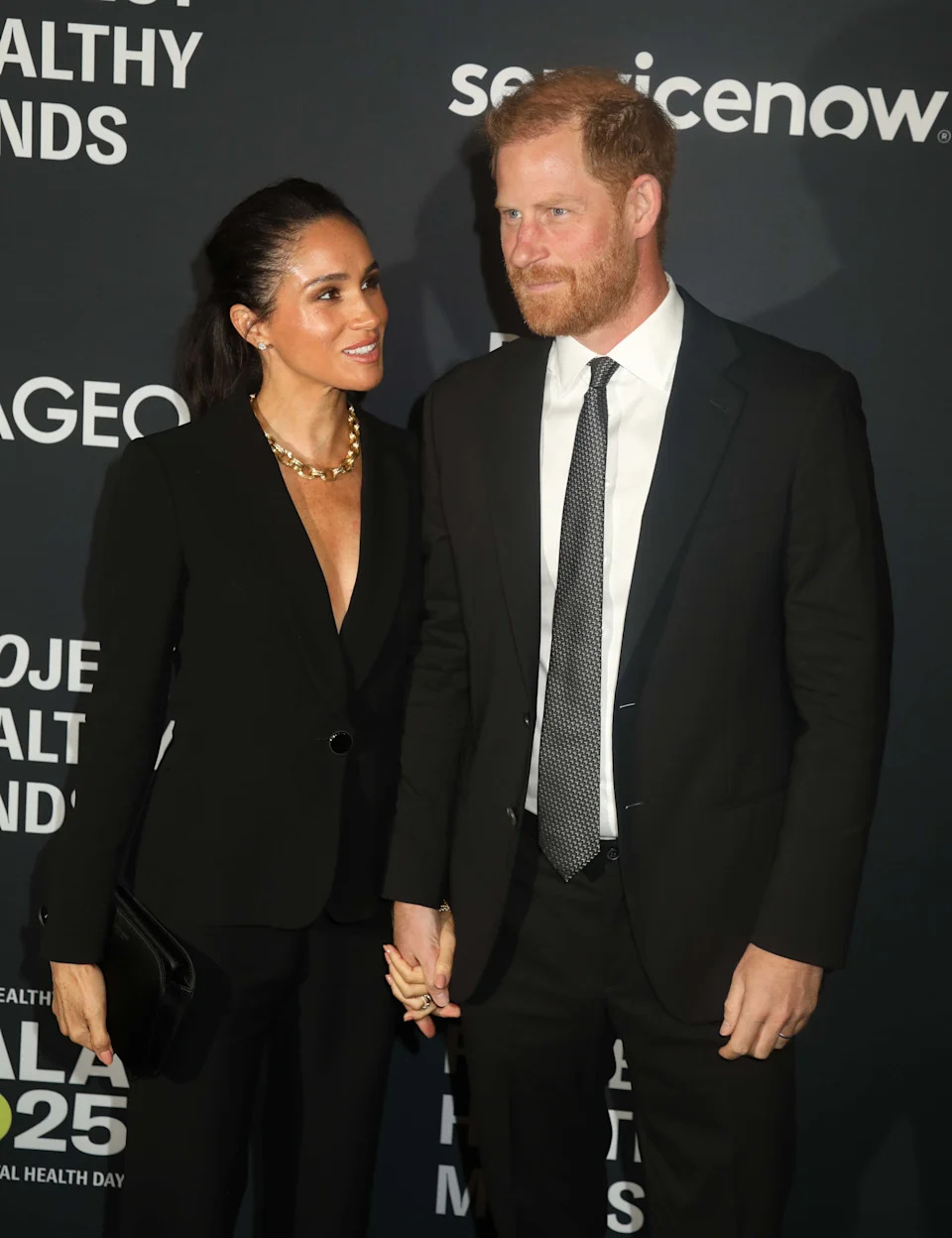 Their lunch outing came a day after they were named Humanitarians of the Year at the Project Healthy Mind Gala on Thursday. ZUMAPRESS.com