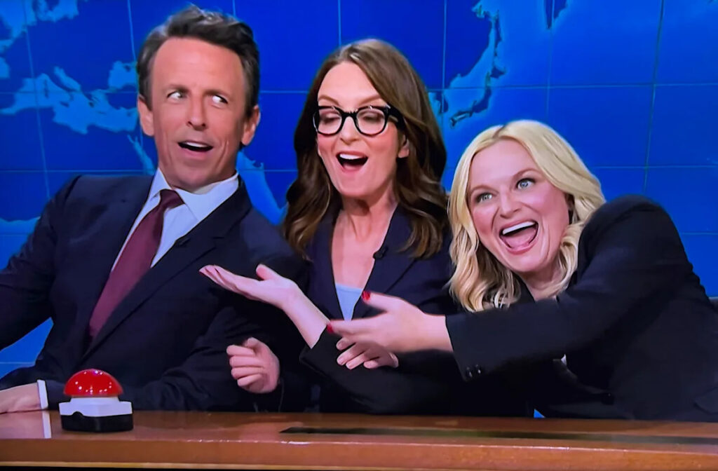 ‘SNL’s Weekend Update Reunites Amy Poehler, Tina Fey & Seth Meyers For Joke-Off Yahoo entertainment home