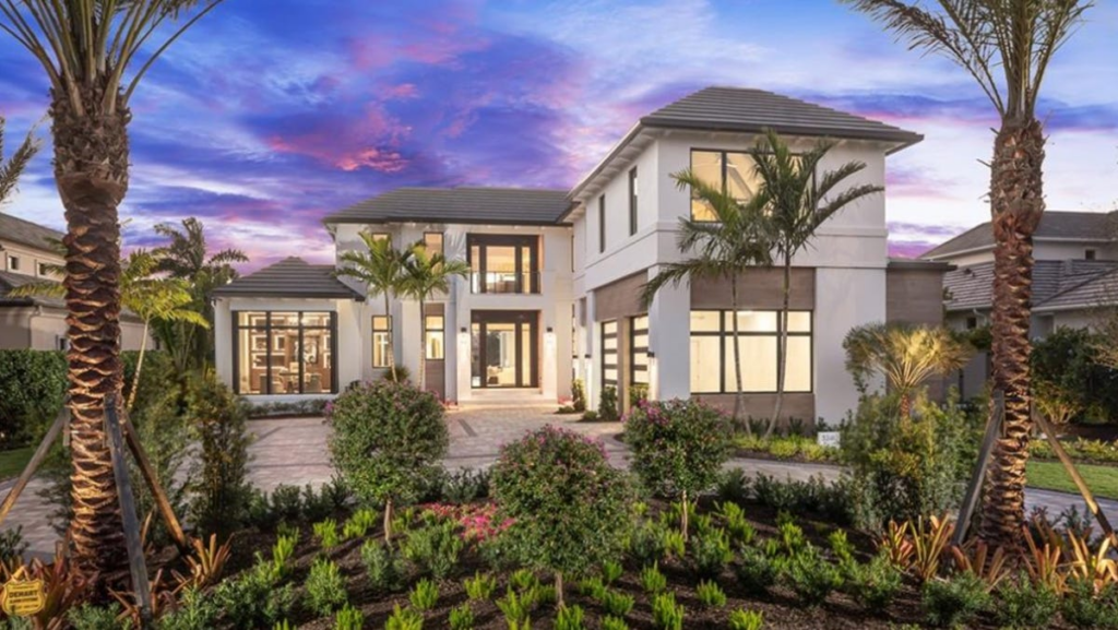 What is the average cost of a single-family home in Naples, Florida?
