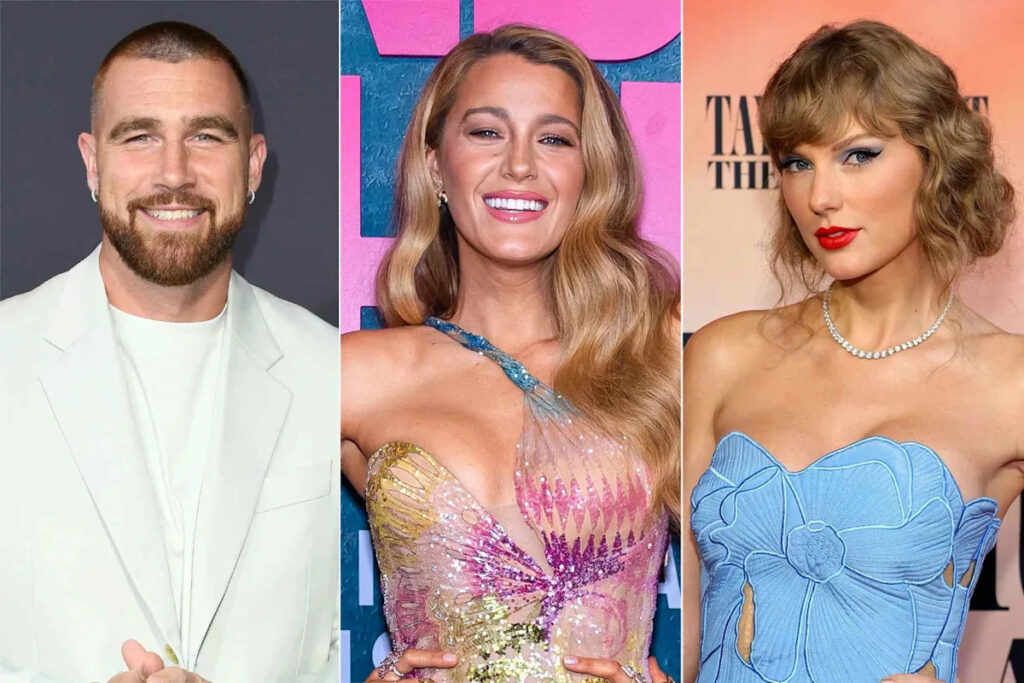 Travis Kelce gushes over Blake Lively in re-released movie review amid rumors of Taylor Swift friendship rift Yahoo entertainment home