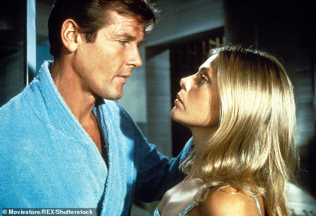 She is best known for her role as Mary Goodnight in The Man with the Golden Gun with Roger Moore (pictured)