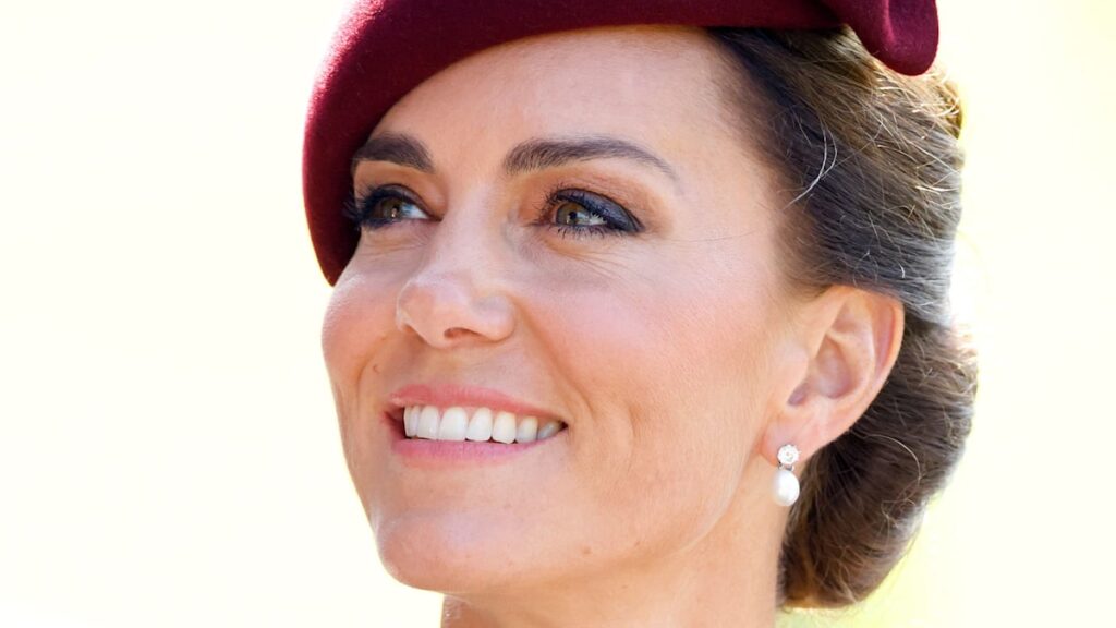Kate Middleton's fishnet tights and mini dress could be her most iconic outfit yet