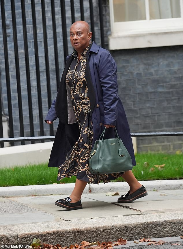 Baroness Doreen Lawrence, the mother of Stephen Lawrence, arriving at 10 Downing Street, London, on September 9, 2024