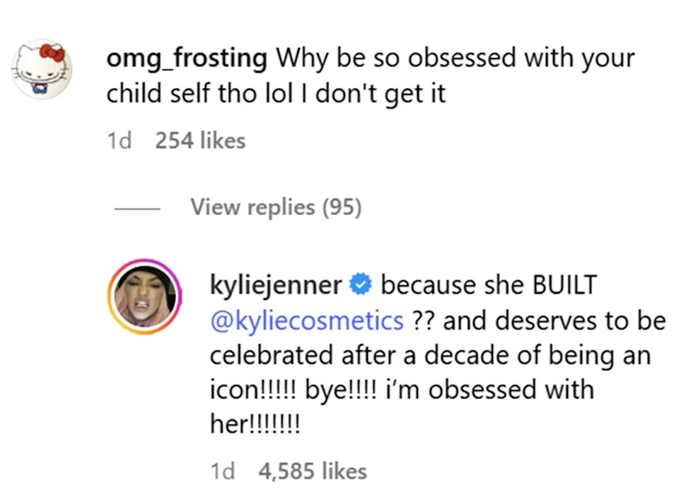 Kylie Jenner, King Kylie, Instagram, 2025