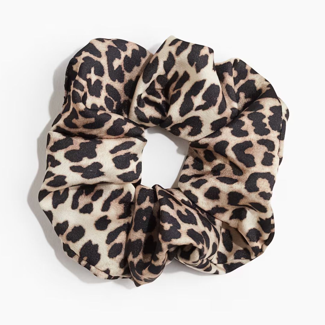 H&amp;M Large Leopard Print Scrunchie