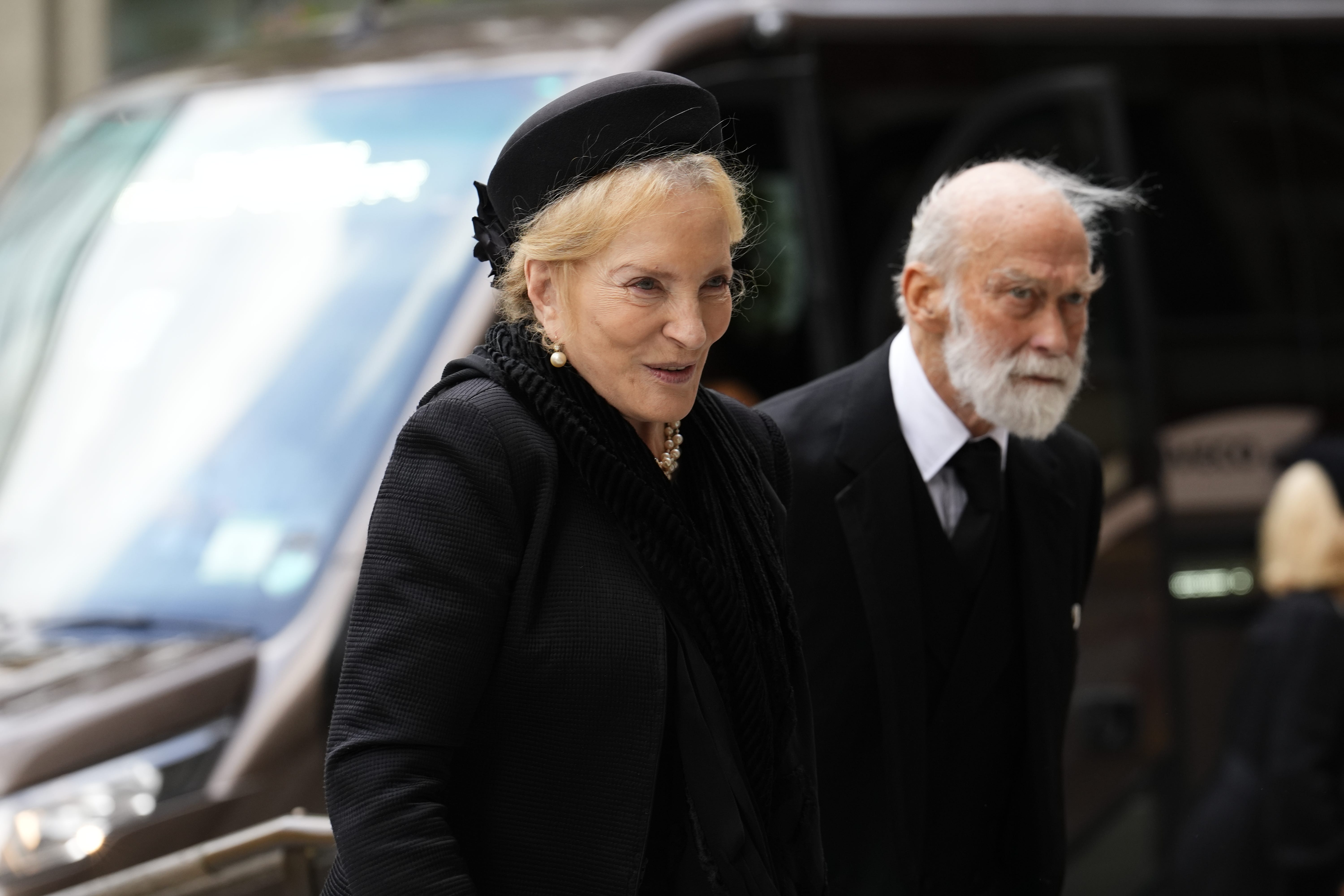 The Funeral Of The Duchess Of Kent