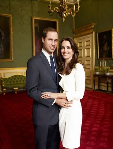 Mario Testino / Clarence House Press Office via Getty Images Prince William and Kate Middleton in one of their engagement portraits taken on November 25, 2010