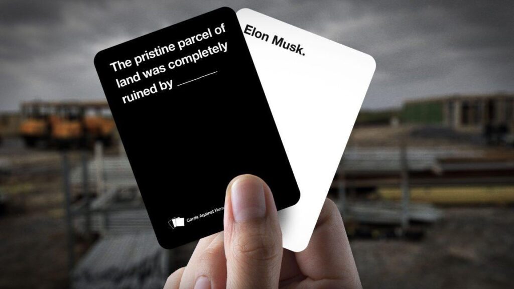 Cards Against Humanity lawsuit forced SpaceX to vacate land on US/Mexico border