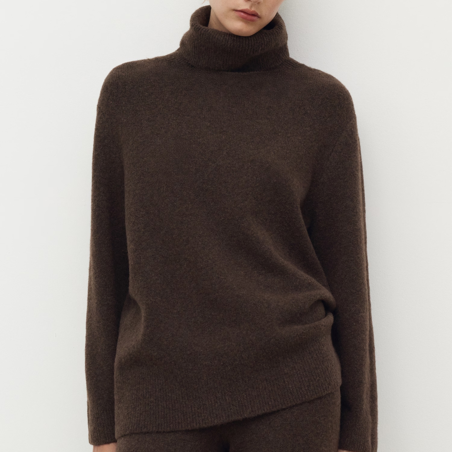 Mango , Turtleneck Knit Sweater - Women | Mango United Kingdom
