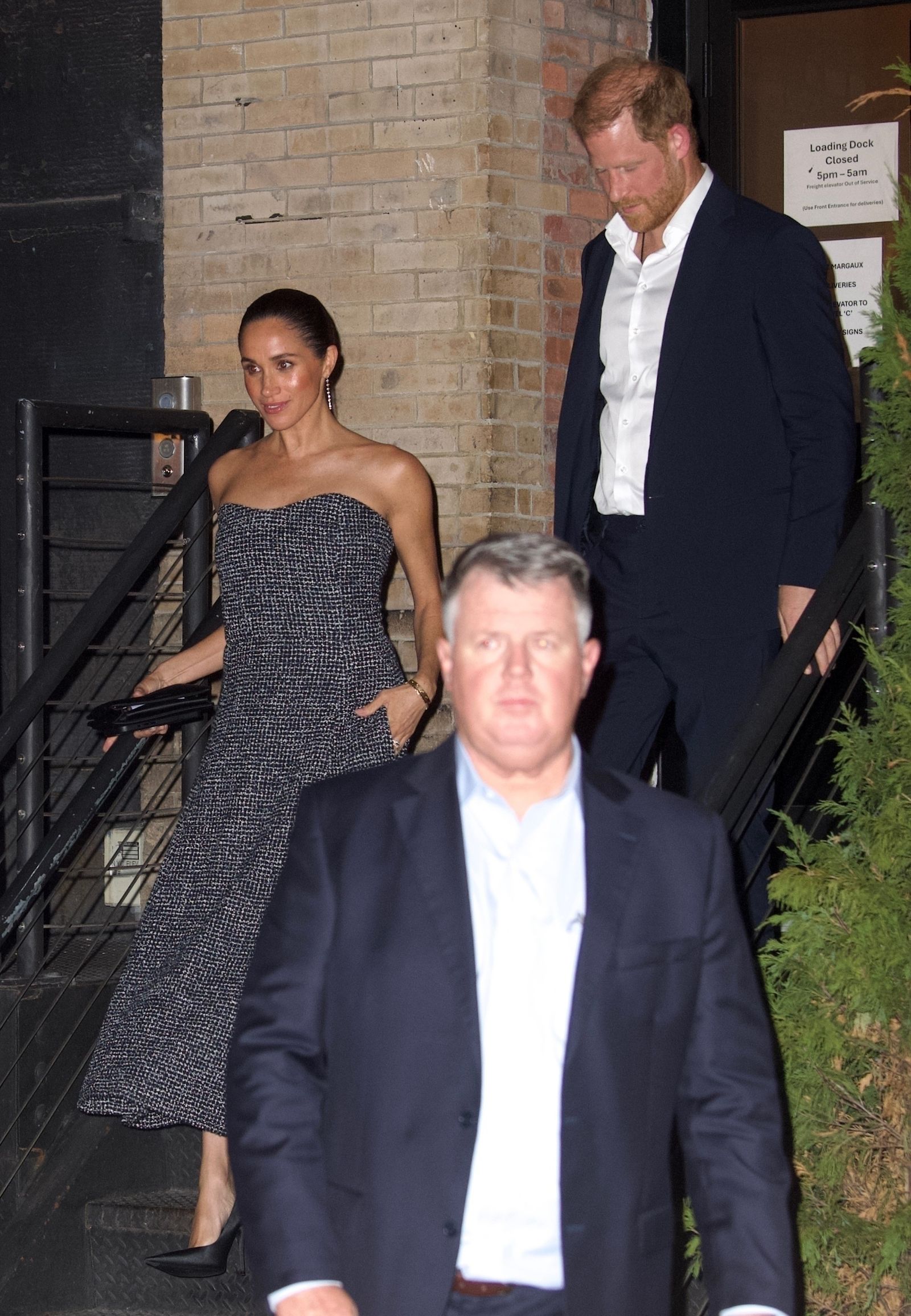 Meghan Markle Puts a HighFashion Spin on DateNight Dressing in Strapless Chanel