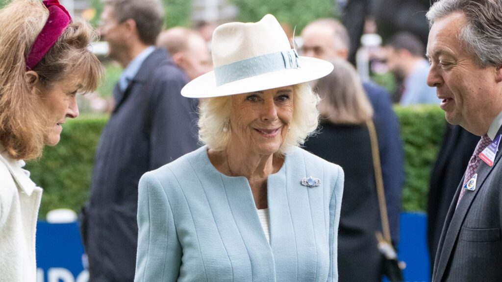Could Queen Camilla’s mysterious brooch reveal her inner feelings? Royal sparkles in gems that channel ‘balance and calm’ amid turmoil for the Royal Family Could Queen Camilla's mysterious brooch reveal her inner feelings? Royal sparkles in gems that channel ‘balance and calm’ amid turmoil for the Royal Family