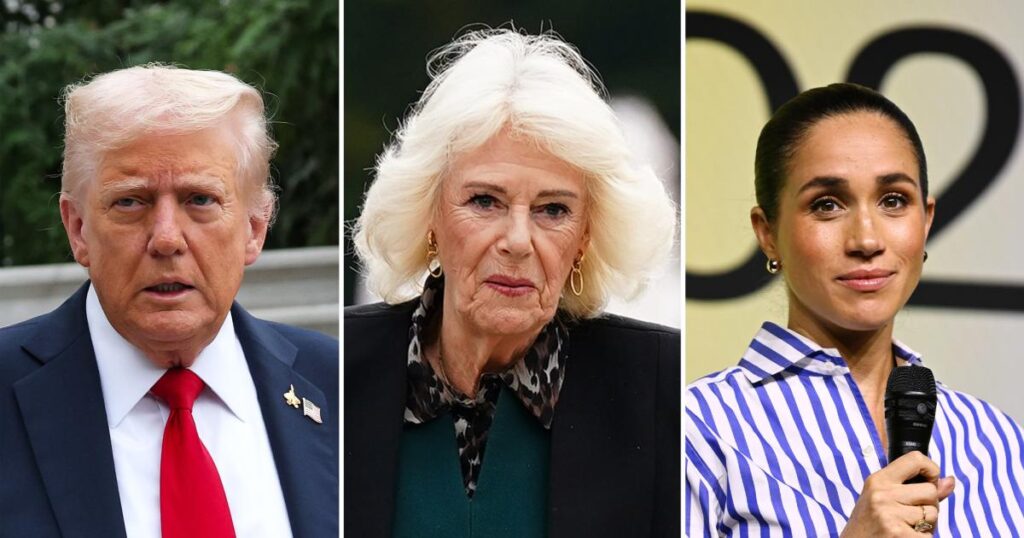 Donald Trump Reportedly Asked Queen Camilla About Meghan Markle