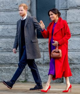 Com Mcc0087129
Monday 14th January 2019
Picture Credit Charlotte Graham / Daily Telegraph / Pool

Picture Shows 

The Duke and Duchess of Sussex visit the town of Birkenhead, Merseyside on Monday 14th January. 
Their Royal Highnesses visit Hamilton Square to view a new sculpture erected in November to mark the 100th anniversary of Wilfred Owenâ€™s death. The statue, which is named after one of the Birkenhead war poetâ€™s poems, â€˜Futilityâ€™, is cast in bronze and represents an exhausted World War One solider. The Duke and Duchess unveil a plaque to mark the visit, before meeting local veterans and members of the Birkenhead Institute Old Boys, of which Wilfred Owen belonged to, and which played a part in the creation of the tribute. Their Royal Highnesses then meet members of the public gathered in Hamilton Square.