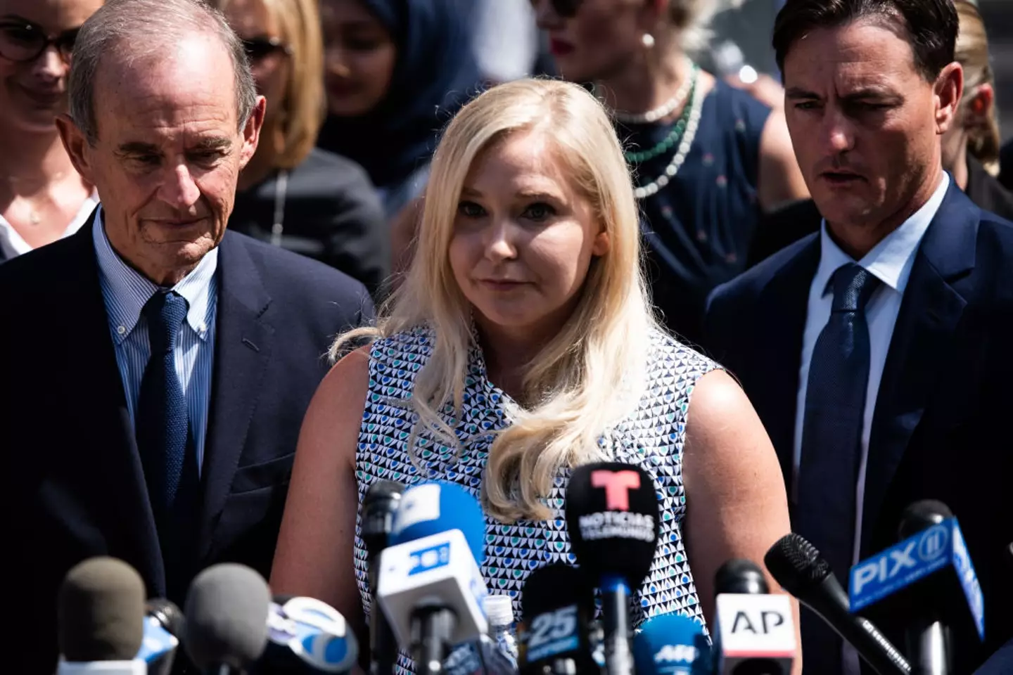 Virginia Guiffre's family spoke out (Bloomberg / Contributor/ Getty Stock)