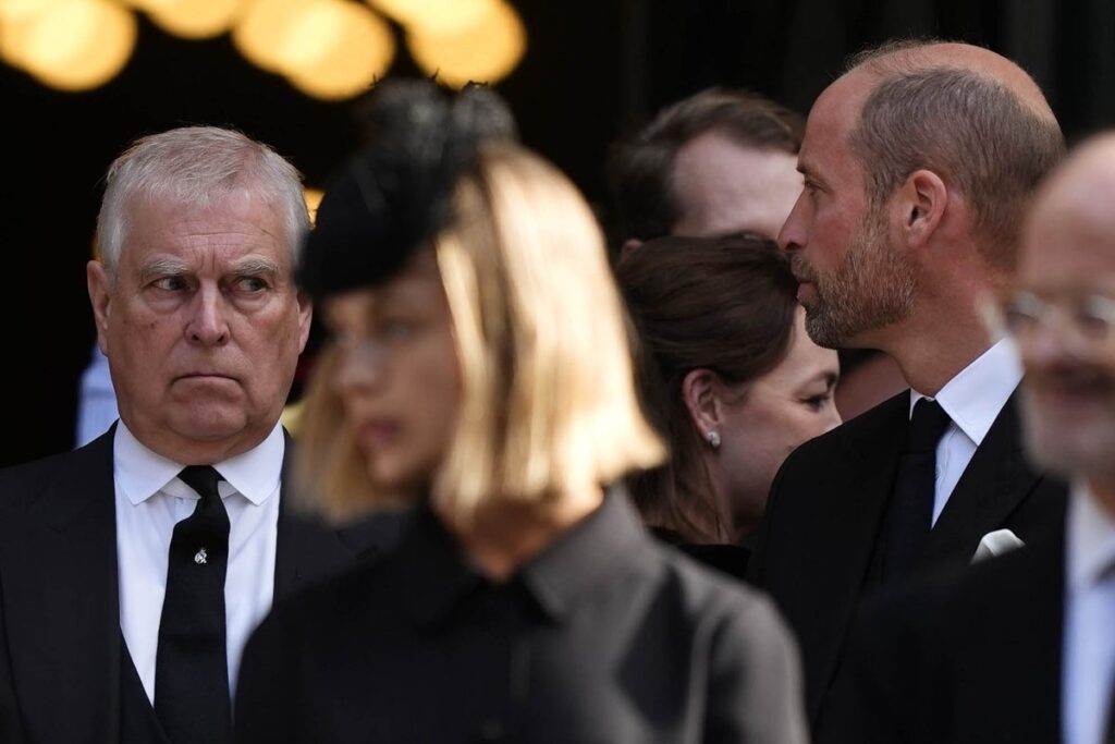 Prince Andrew stripped of titles: Awkward moment his standing with his family was laid bare Prince Andrew stripped of titles: Awkward moment his standing with his family was laid bare