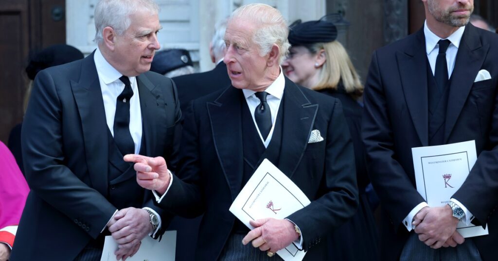 King Charles ‘Forced To Comply’ With Prince William’s Choices on Prince Andrew