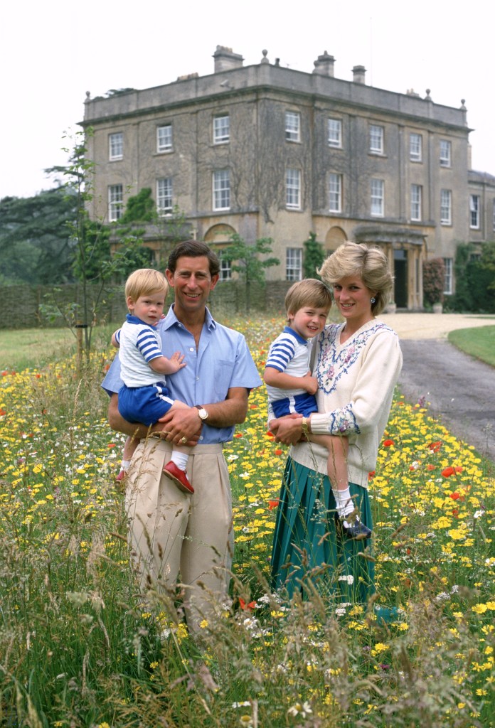 King Charles and Princess Diana 