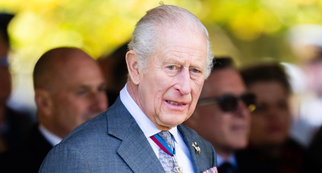 Palace Posts Striking Video of King Charles at a Memorial Alone