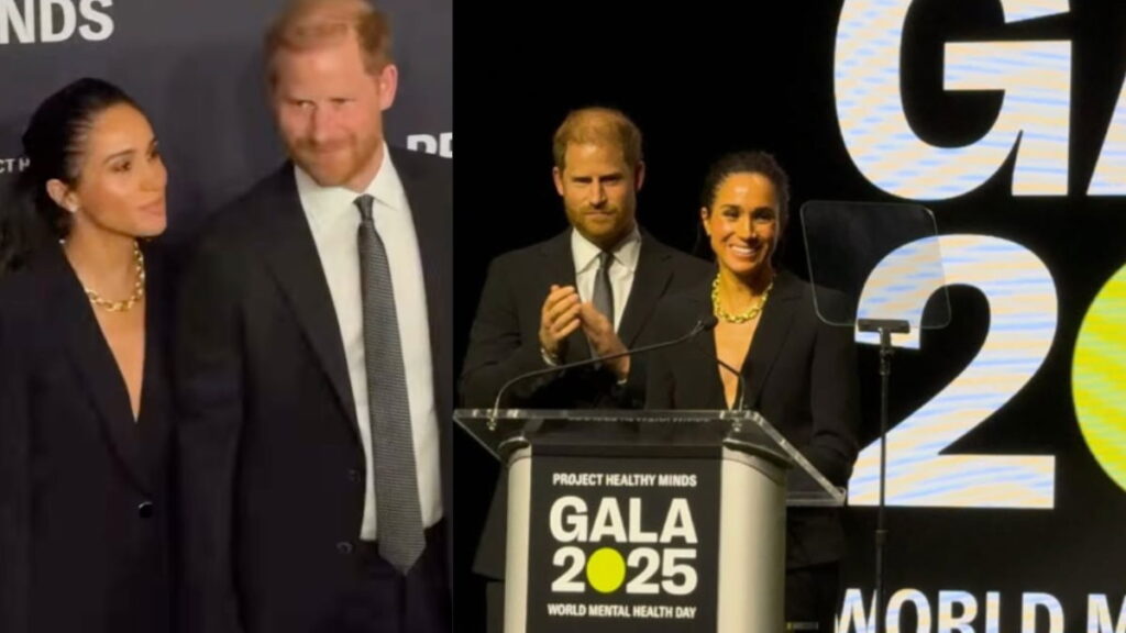 Meghan and Harry named ‘Humanitarians of the year’ at Project Healthy Minds 2025 gala « Euro Weekly News
