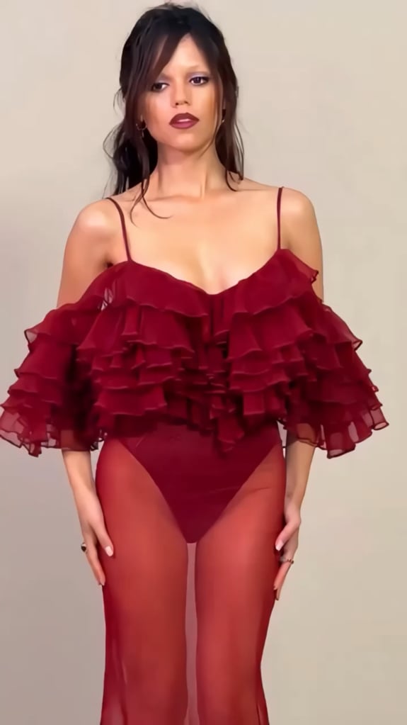 Jenna Ortega | GIVENCHY Spring Summer 2026 Womenswear Show Paris Fashion Week | October 3, 2025